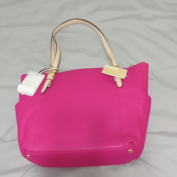 MICHAEL Michael Kors Handbags - MICHAEL KORS Purse PINK FUSIA Jet Set Handbag New Shoulder Womens Gift Holiday
